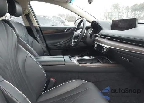 2021 Genesis G80 3.5T Rwd z USA, uszkodzony, nr VIN KMTGC4SD8MU064526